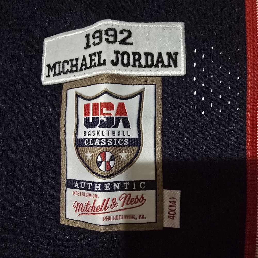 Michael Jordan Olympic Jersey #9 - Picture 3 of 4